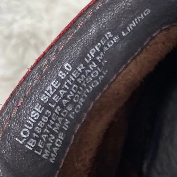 Miz Mooz Louise Ankle Bootie in Bordeaux - Size 8 - Picture 6 of 8